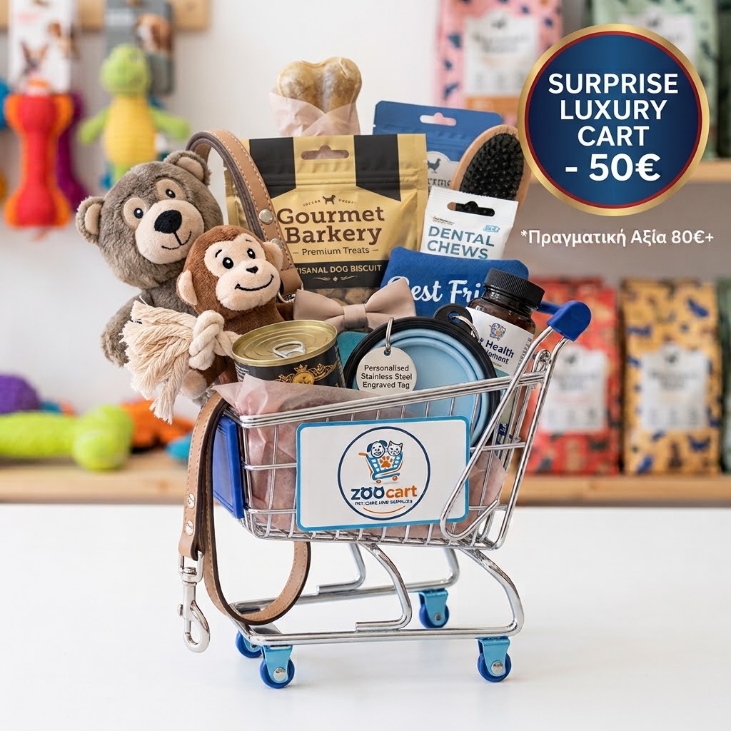 ZooCart Surprise Luxury Cart - VIP Πακέτο Έκπληξη & Premium Αξεσουάρ για Σκύλους